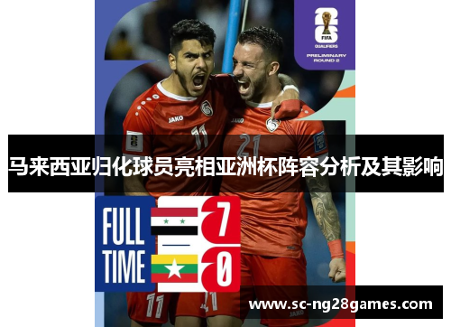 马来西亚归化球员亮相亚洲杯阵容分析及其影响 马来西亚归化球员亮相亚洲杯阵容分析及其影响